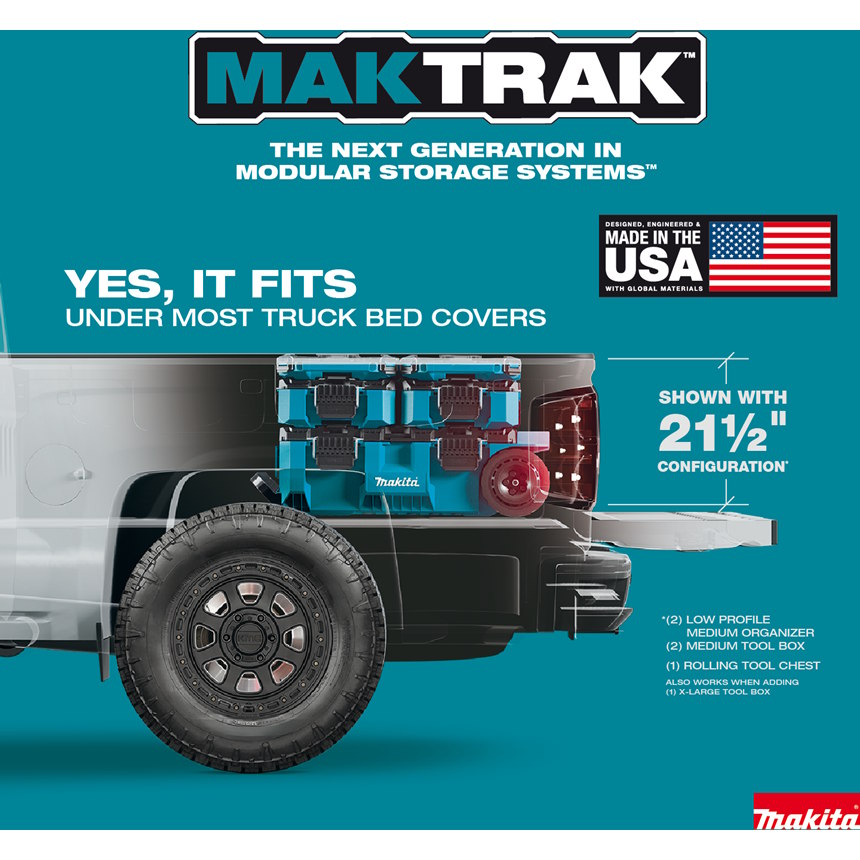 MAKITA T-90015 Maktrak Large Tool Box - Image 11