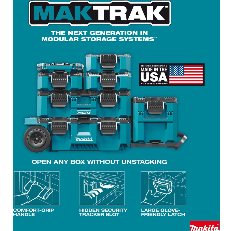 MAKITA T-90015 Maktrak Large Tool Box - Image 12