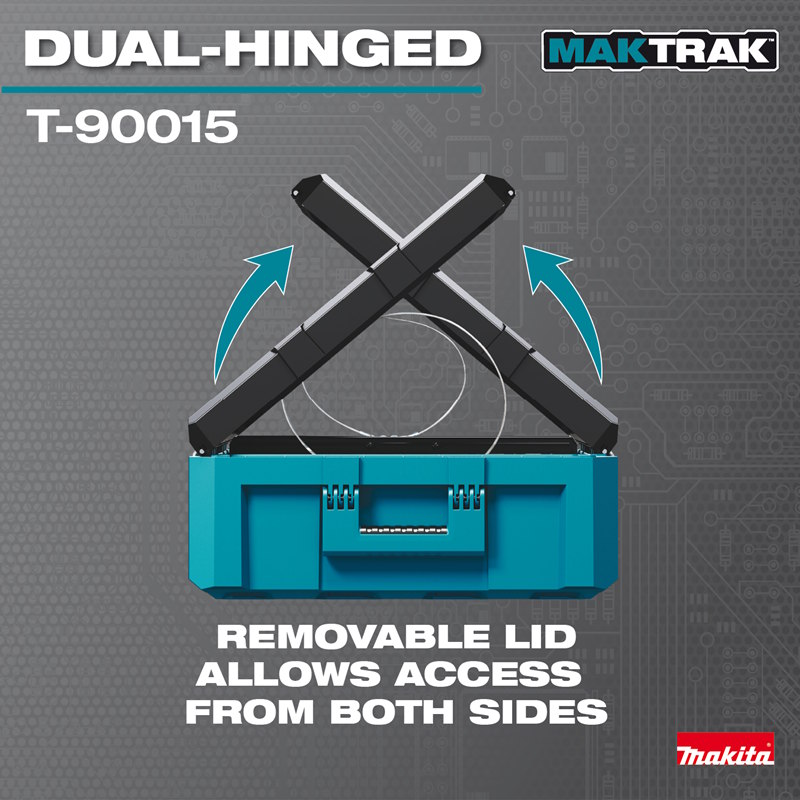 MAKITA T-90015 Maktrak Large Tool Box - Image 9