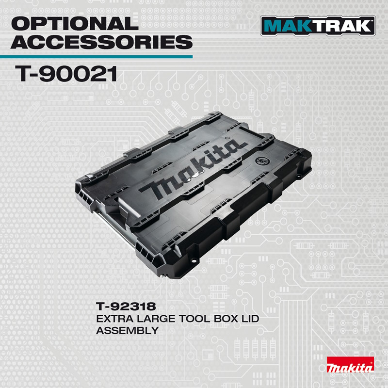 MAKITA T-90021 Maktrak Extra Large Extension Tool Box - Image 11