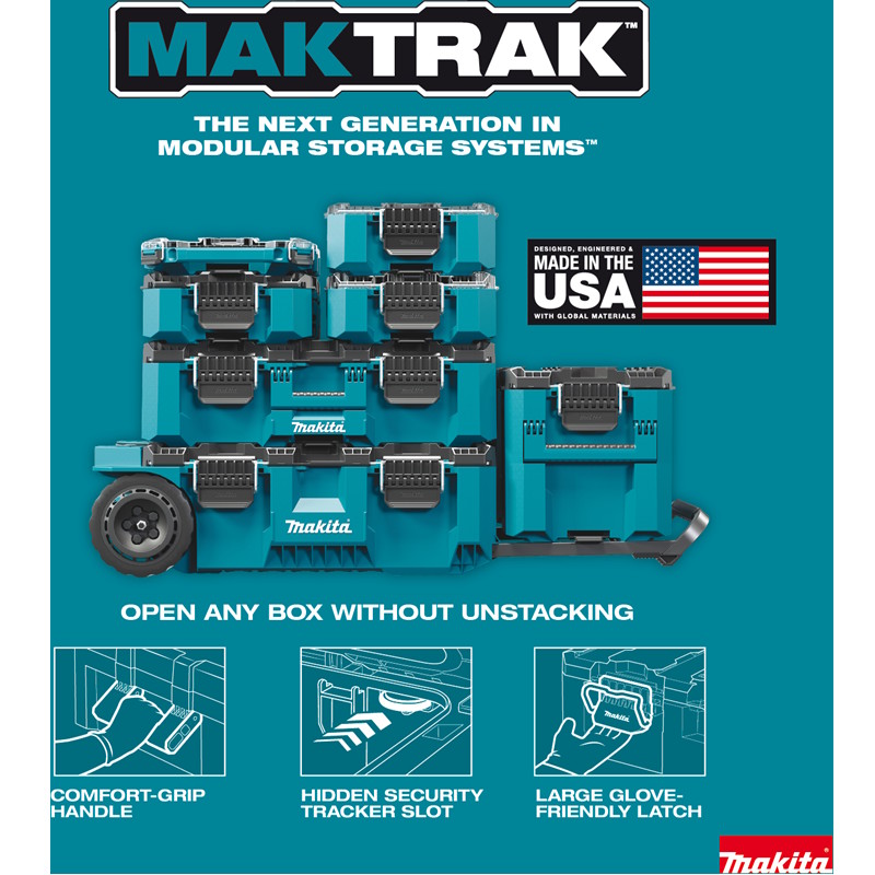 MAKITA T-90021 Maktrak Extra Large Extension Tool Box - Image 12