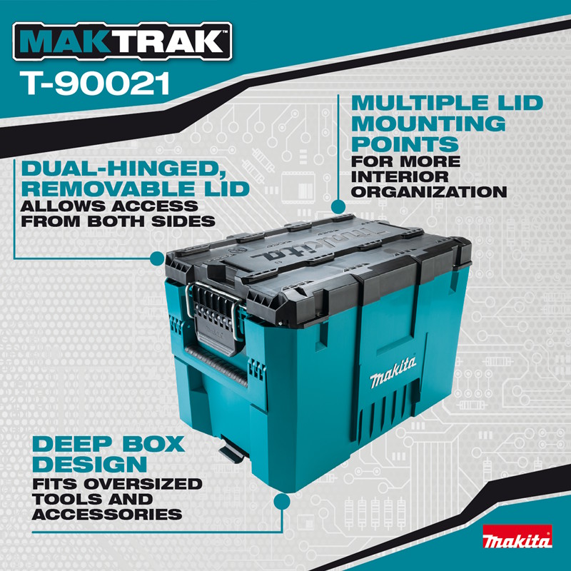MAKITA T-90021 Maktrak Extra Large Extension Tool Box - Image 4