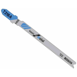 BOSCH T218A 3-5/8 In. 17-24 TPI Basic for Metal T Shank Jig Saw Blades 5PK