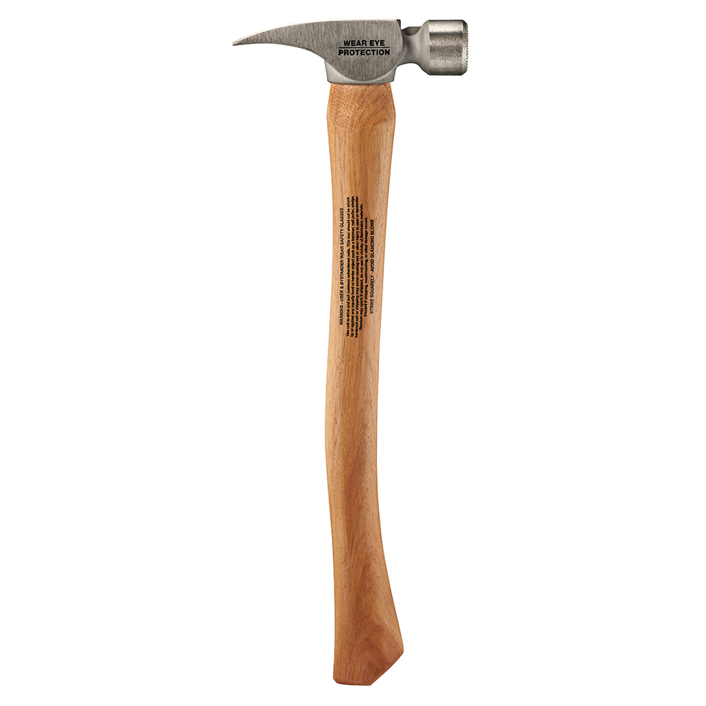 STILETTO TI14MC Milled/Curve 18 Inch Hickory Handle Hammer - Image 2