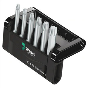 WERA WER-05056472001 6PC Torx Bit Set (Length 2")