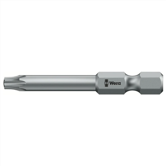 WERA WER-060142 867/4 Z Torx Bit W/Bore Hole T20 (Length 2-3/4") - Image 2