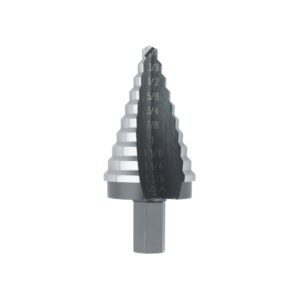 IRWIN 10235 Unibit 5-1/4" - 1-3/8" 1/2" Shank Step Drill Bit