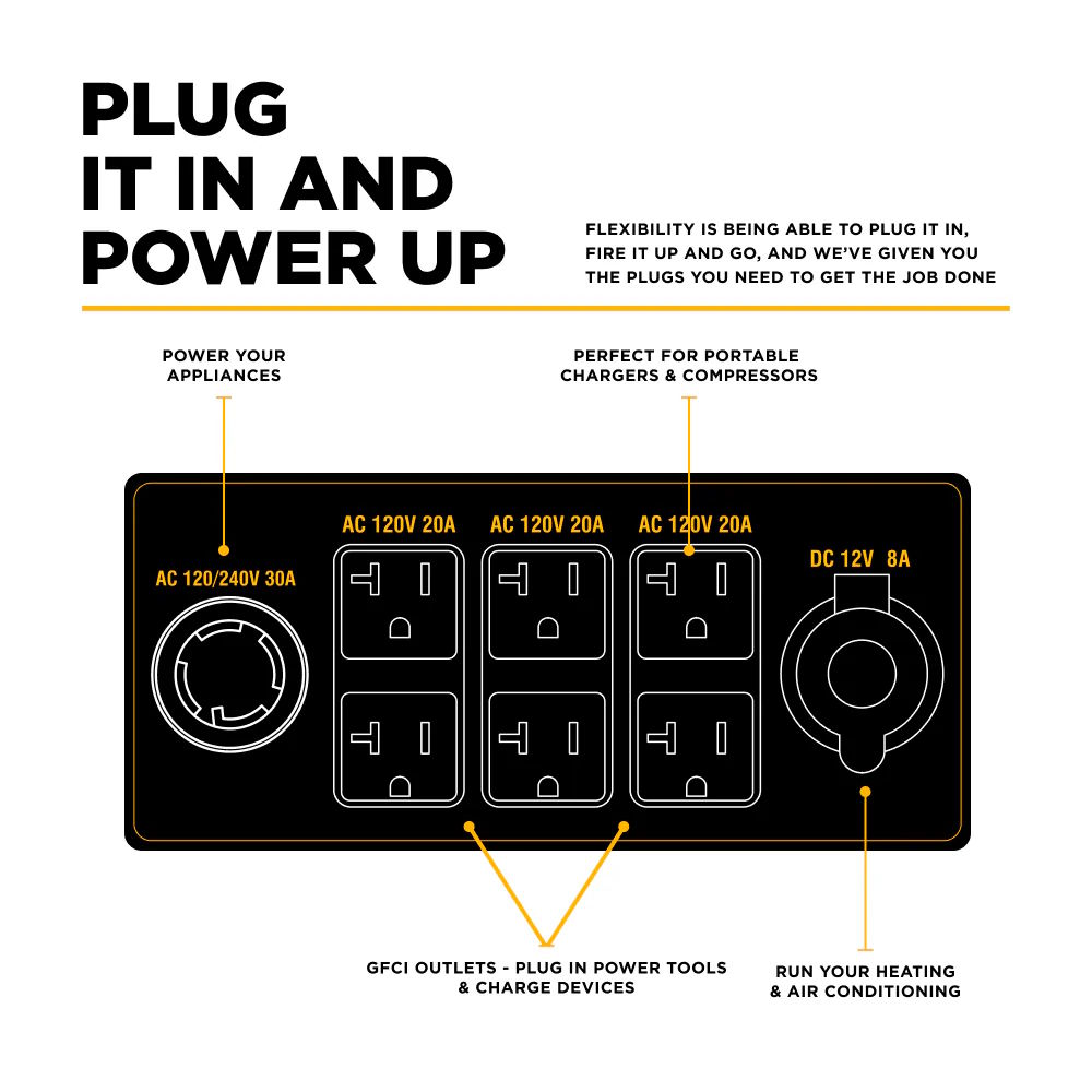 BE Generator BE7000 7000W 312cc Gasoline 120V/240V - Image 8