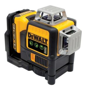 DEWALT DW089LG 12V MAX 3 x 360 Green Laser With 12V Battery & Charger