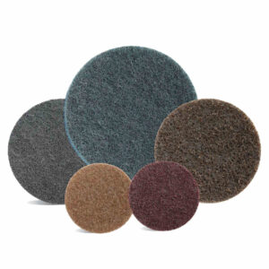 PEARL NW45ME Non-Woven Conditioning Disc 4-1/2" Medium Maroon Hook & Loop