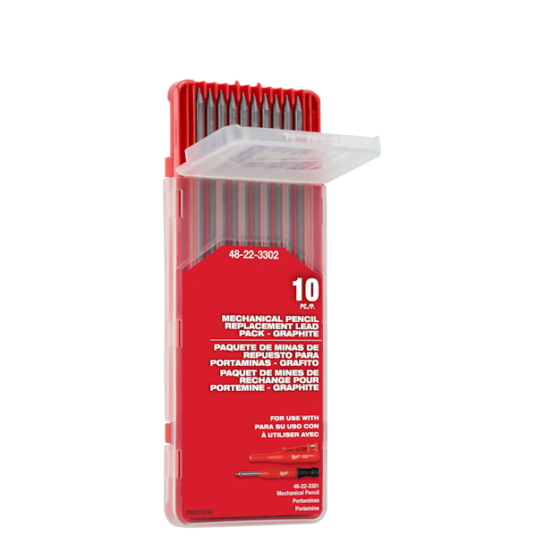 MILWAUKEE 48-22-3302 Mechanical Pencil Replacement Lead - Graphite - Image 5