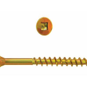 FITSFAST 585800 #8x1-3/4" Yellow Deck Screws 500/Jar
