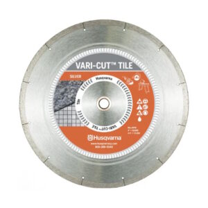 HUSQVARNA 588563104 Diamond Blade 10" Silver Vari-cut