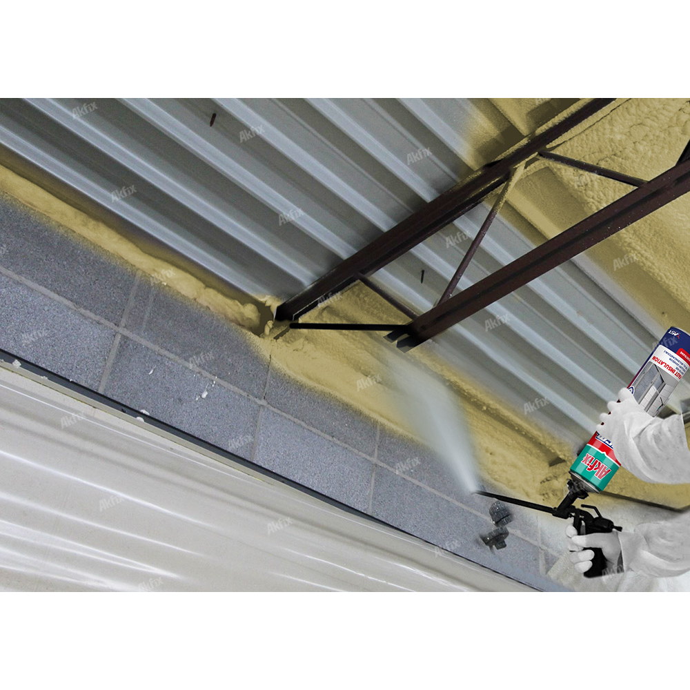AKFIX AKF-TC930 Thermcoat Thermal & Acoustic Insulation Pu Spray Foam (Gun Use) - Image 6