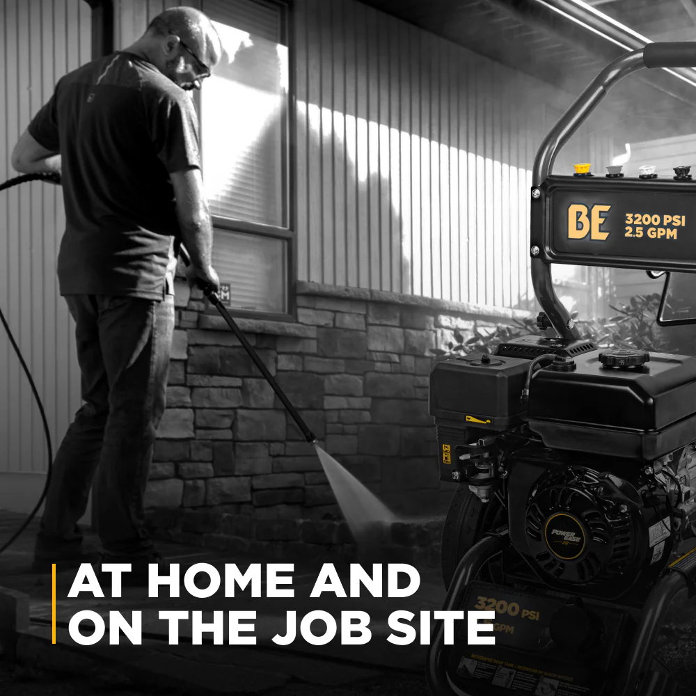 BE BE3475PX 3,400 PSI 2.5 GPM Cold Water Gas Pressure Washer - Image 11