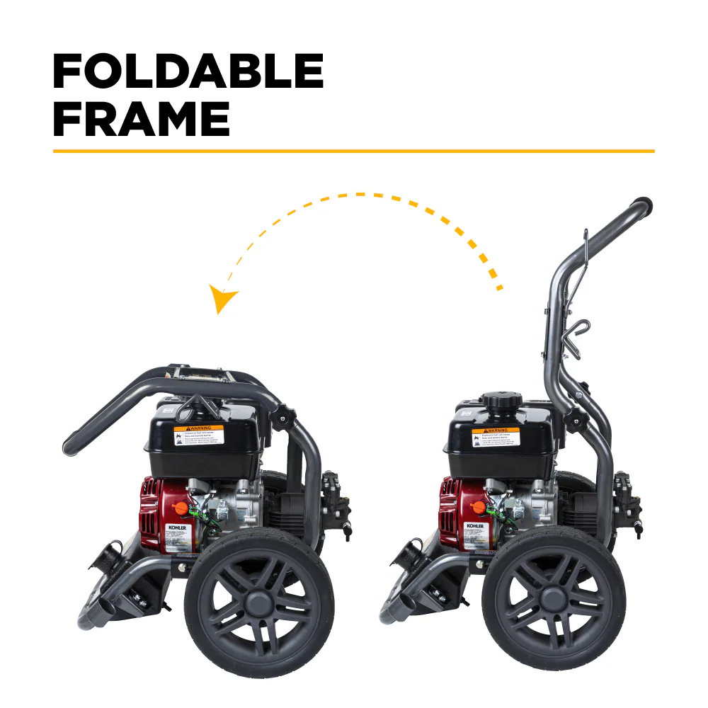 BE BE3475PX 3,400 PSI 2.5 GPM Cold Water Gas Pressure Washer - Image 8