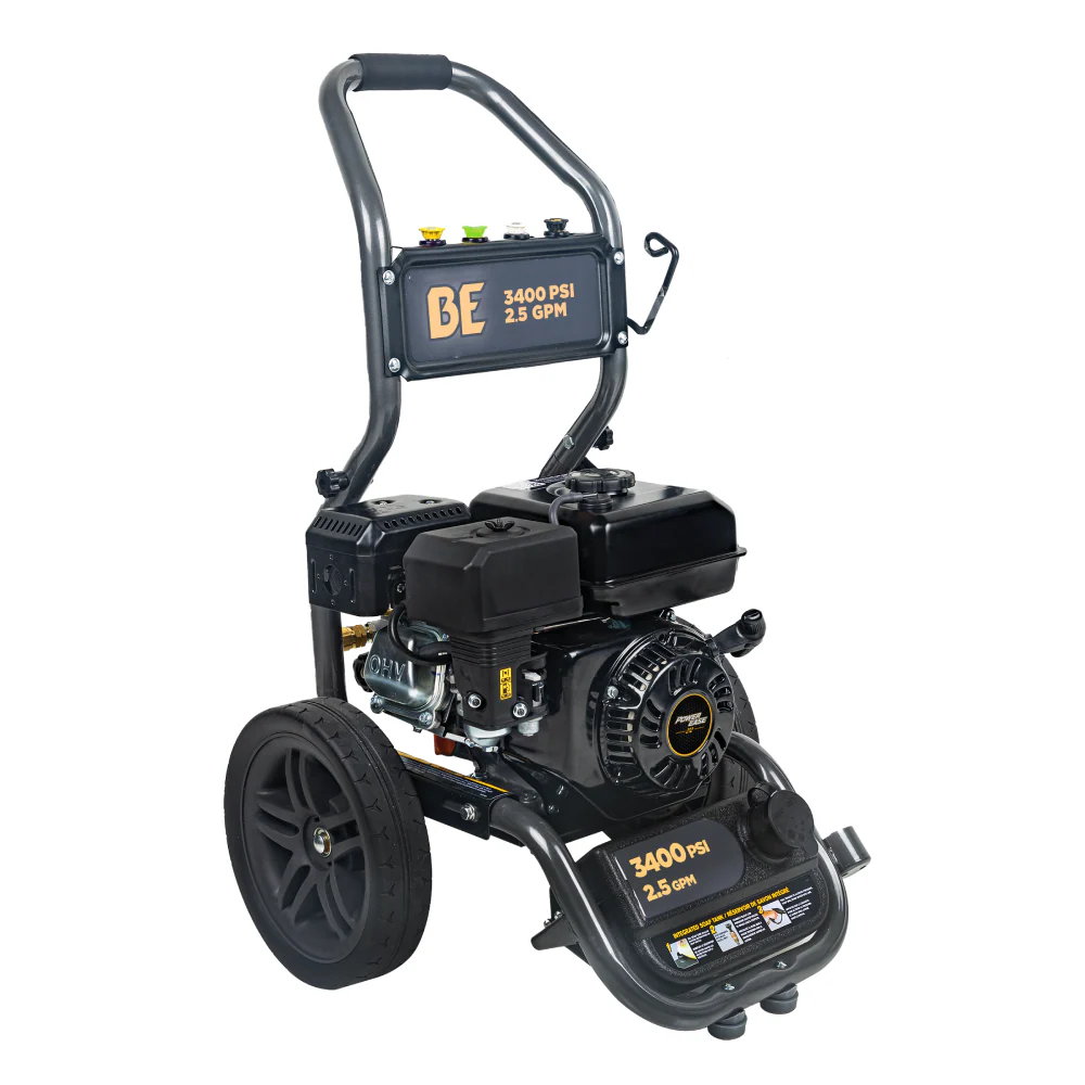BE BE3475PX 3,400 PSI 2.5 GPM Cold Water Gas Pressure Washer - Image 9