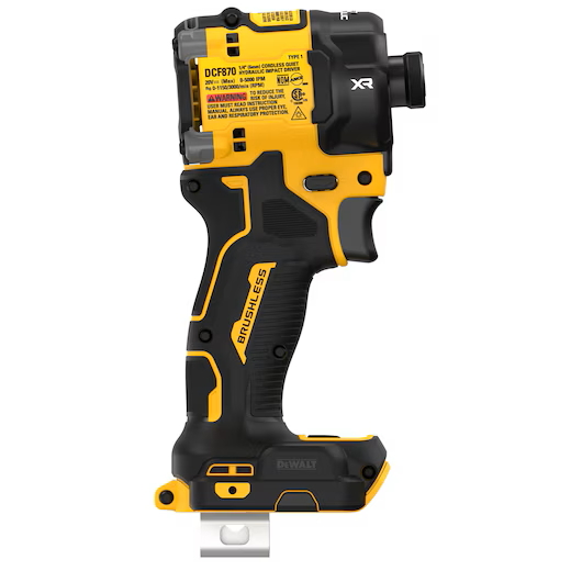 DEWALT DCF870B 20V MAX XR 1/4" Quiet Hydraulic Impact Driver (Tool Only) - Image 4