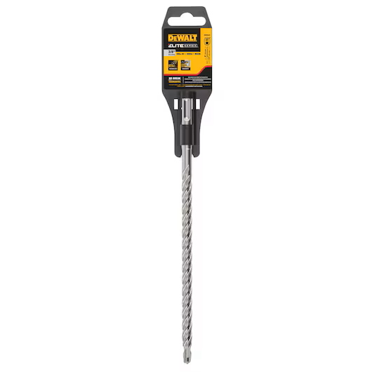 DEWALT DW5529 Elite Series 3/8" X 8" X 10" Carbide SDS+ Masonry Drill Bit - Image 7