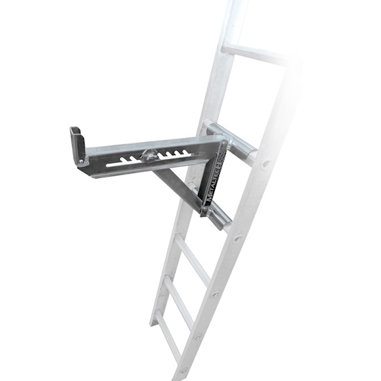 METALTECH E-LJ20P Ladder Jacks 2 Rung Aluminum Welded/Riveted 250lb Rating 2PK - Image 2