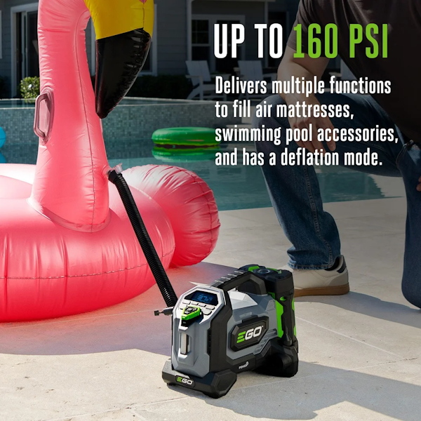 EGO IF1600 Power+ Compact Inflator (Tool Only) - Image 2
