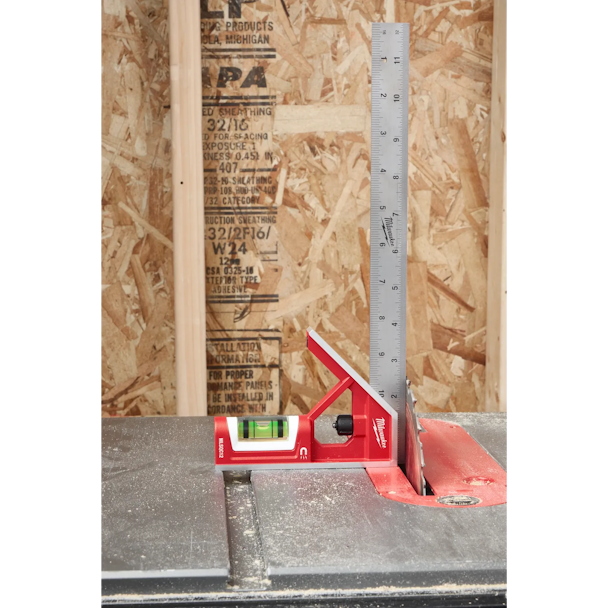MILWAUKEE MLSQC12 12" Magnetic Combination Square - Image 6