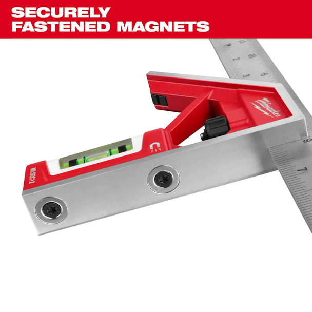MILWAUKEE MLSQC12 12" Magnetic Combination Square - Image 7