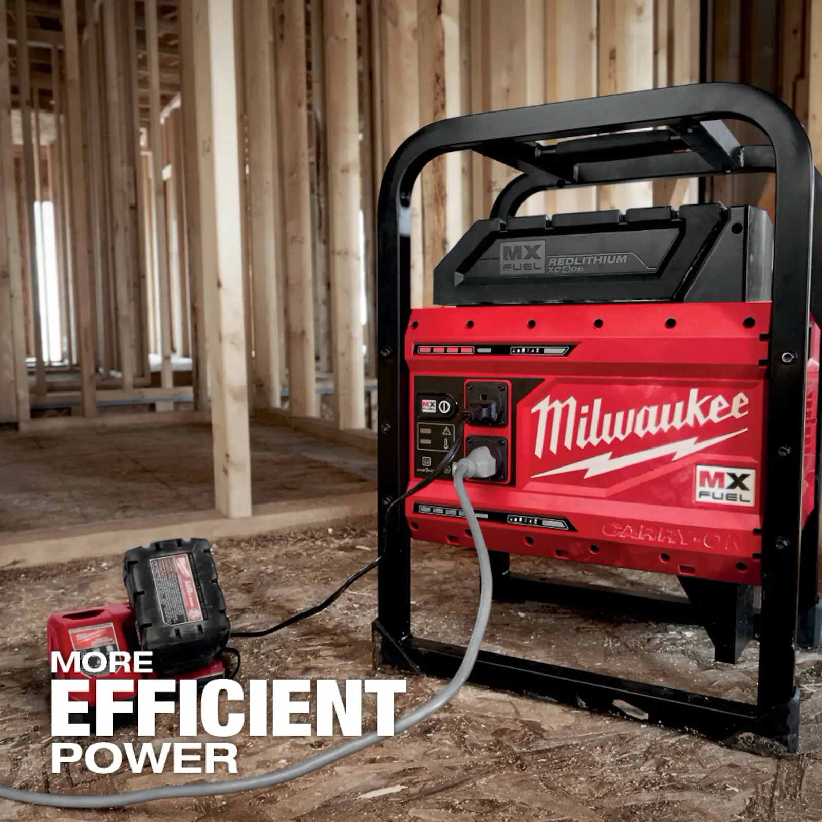 MILWAUKEE MXF002-2XC MX FUEL 3600W/1800W Power Supply Kit - Image 10