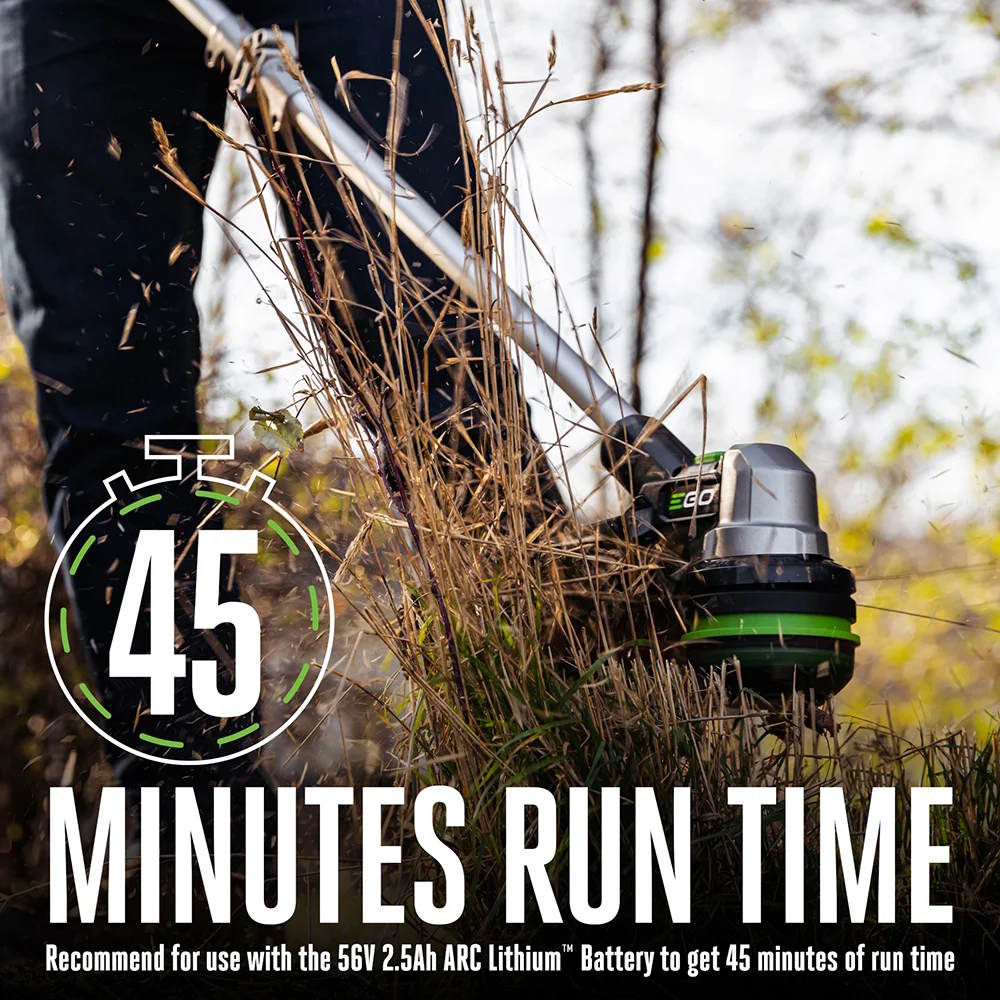 EGO ST1511T 56V Power+ 15" String Trimmer with Telescopic Aluminum Shaft - Image 8