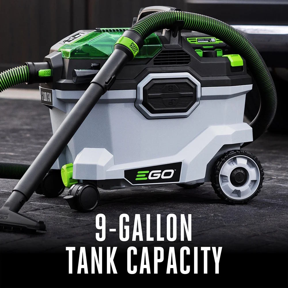 EGO WDV0900 56V Power+ 9 Gallon Wet/Dry Vacuum 110 CFM - Image 4