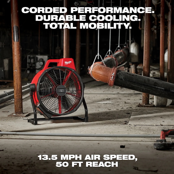 MILWAUKEE 0821-20 M18™ Brushless 18" Fan - Image 6