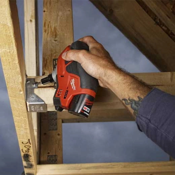 MILWAUKEE 2458-20 M12 Cordless Palm Nailer (Tool Only) - Image 3