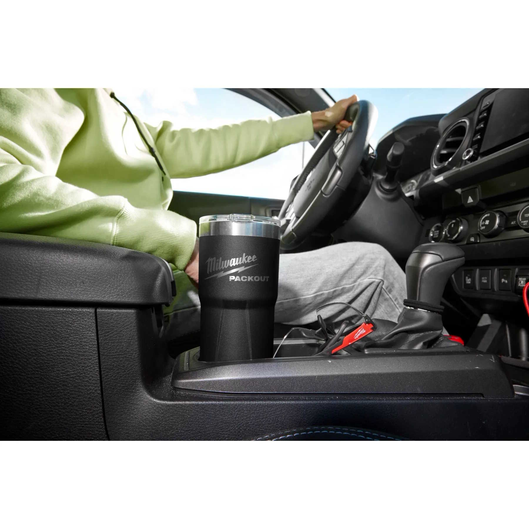 MILWAUKEE 48-22-8392B PACKOUT™ 20oz Tumbler - Black - Image 7