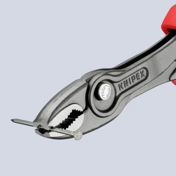 KNIPEX 82 02 200 SBA TwinGrip 8" Slip Joint Pliers - Comfort Grip - Image 10