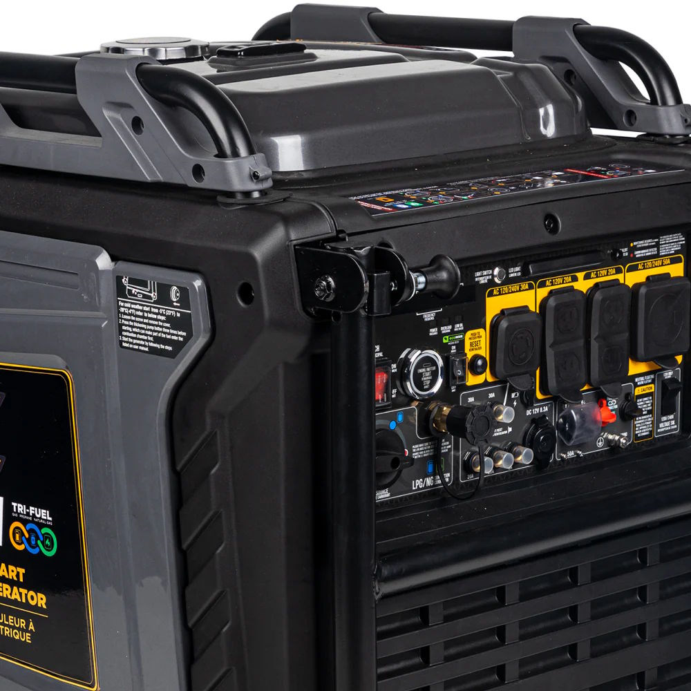 BE BE10500IT Inverter Generator 10500W Electric Start 458cc Tre-Fuel 120V - Image 5