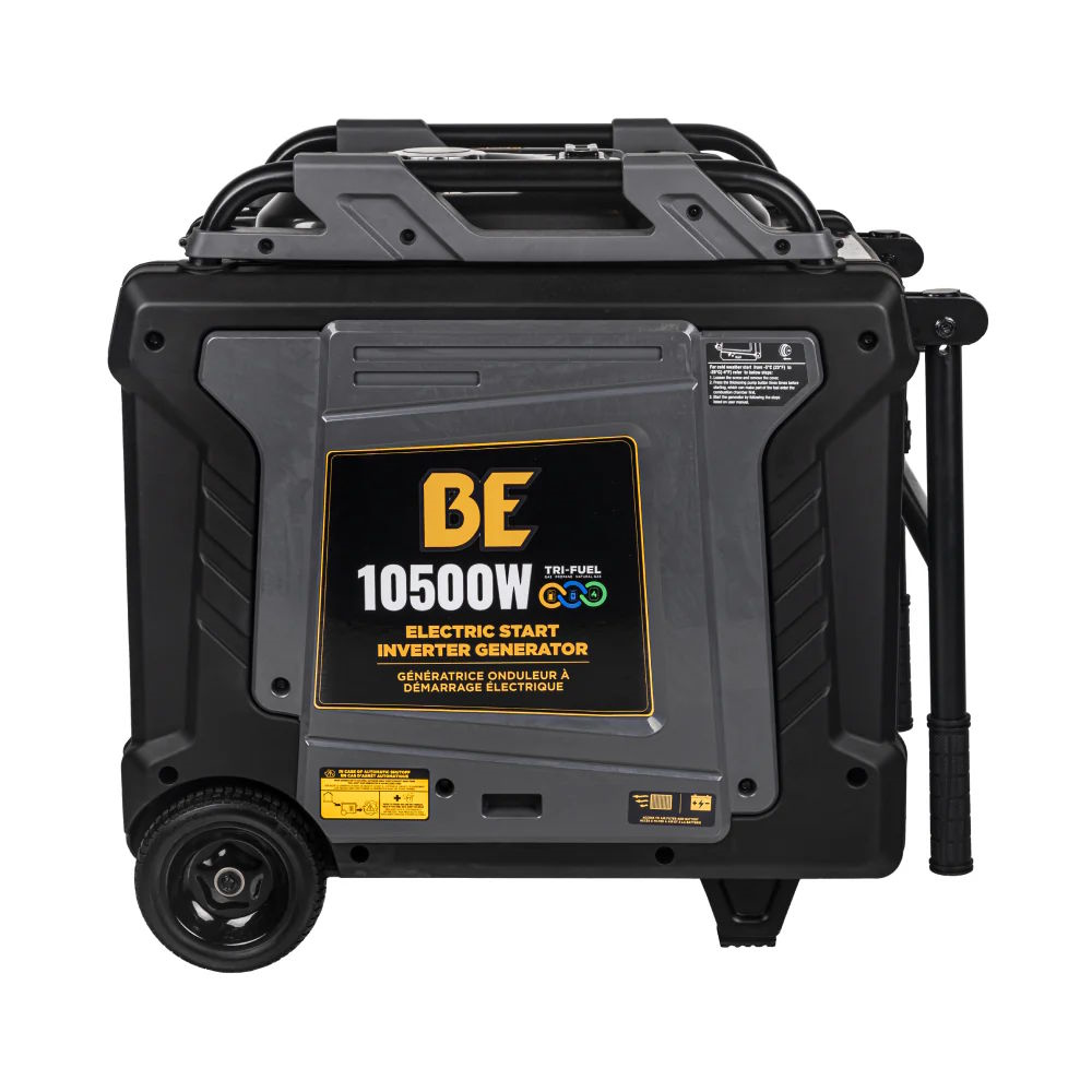 BE BE10500IT Inverter Generator 10500W Electric Start 458cc Tre-Fuel 120V - Image 7