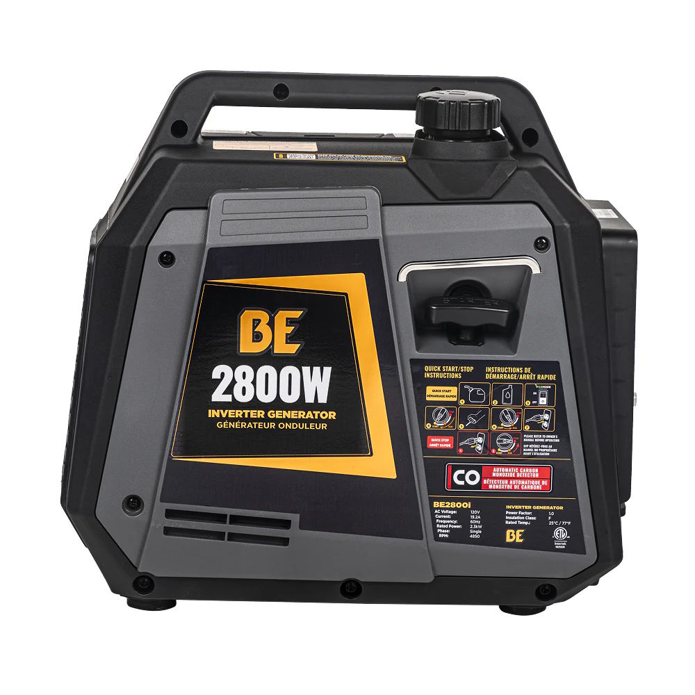 BE BE2800I Inverter Generator 2800W 145cc Gasoline 120 - Image 7