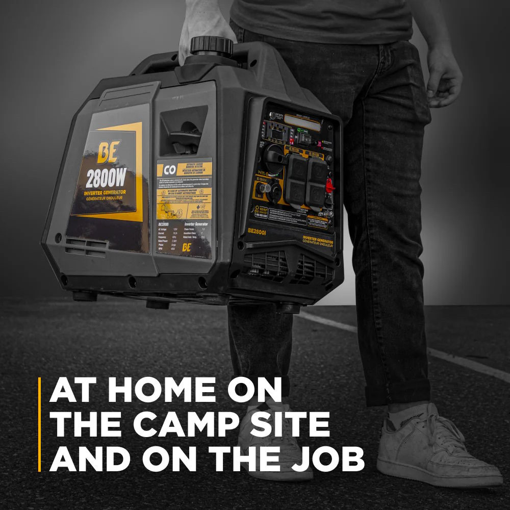 BE BE2800I Inverter Generator 2800W 145cc Gasoline 120 - Image 10