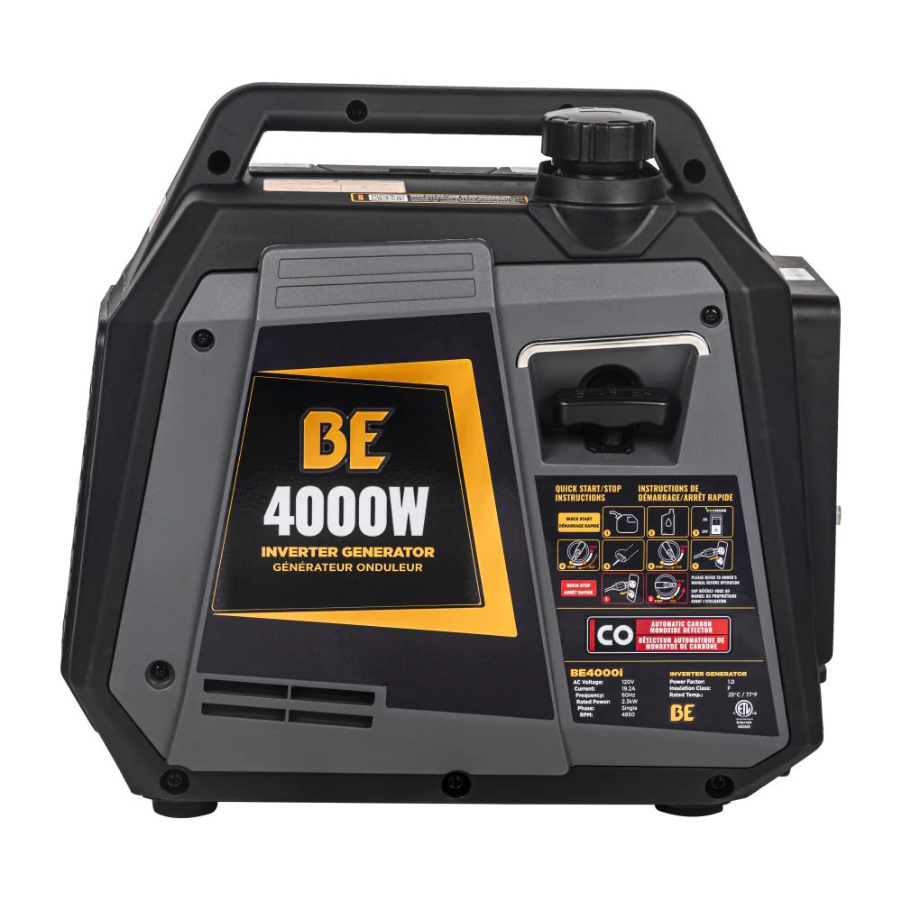 BE BE4000I Inverter Generator 4000W 145cc Gasoline 120V - Image 7