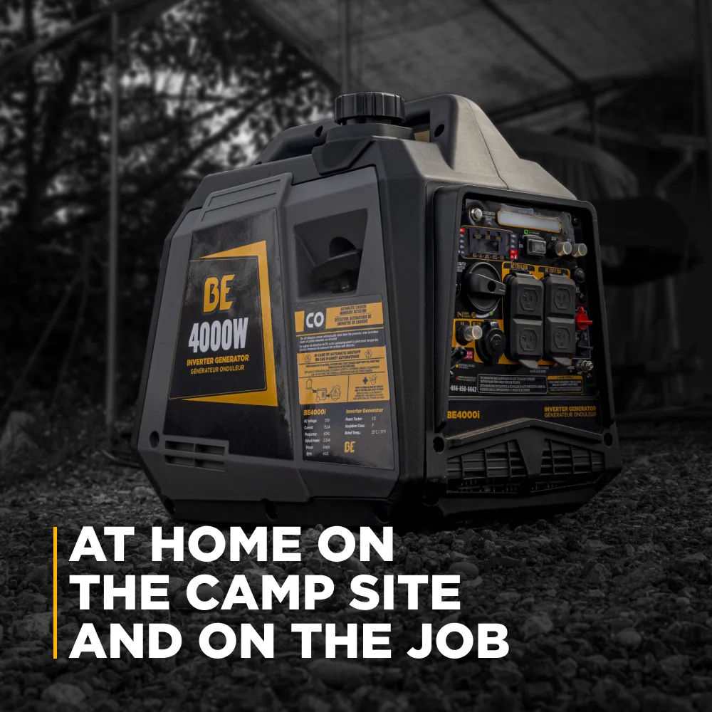 BE BE4000I Inverter Generator 4000W 145cc Gasoline 120V - Image 9