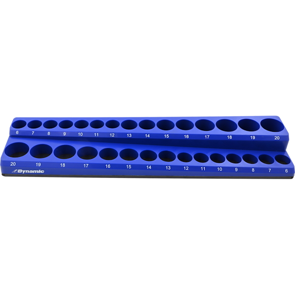DYNAMIC TOOLS D029003 Metric Magnetic Socket Organizer (6mm-20mm) - Image 2