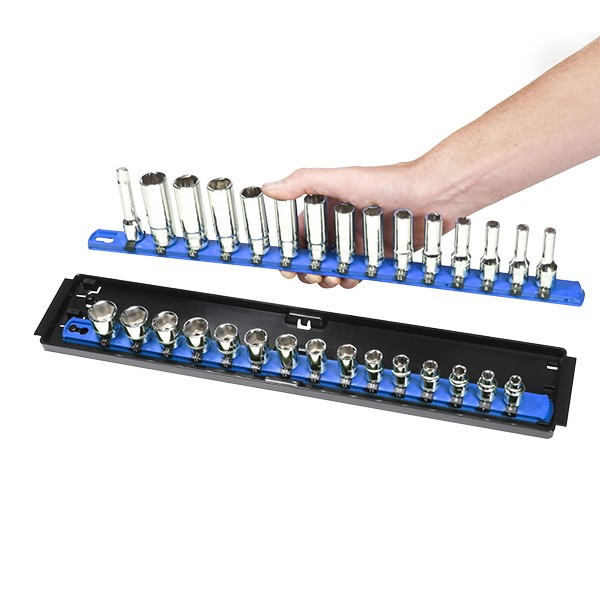ERNST ER-8455 2 Rail Twist Lock Socket Boss 18" Blue - 1/4" - Image 5