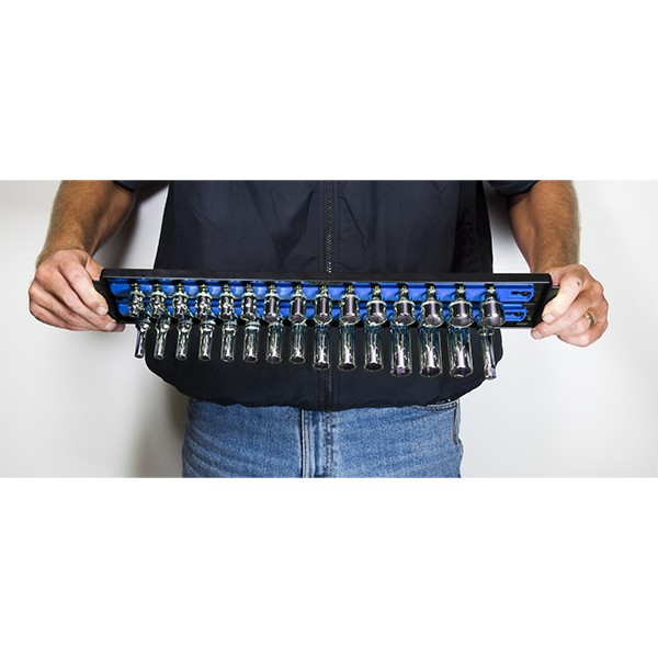 ERNST ER-8457 2 Rail Twist Lock Socket Boss 18" Blue - 1/2" - Image 7