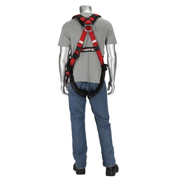 PIP FPX1001DG/M Dyna-Pro Aluminum Professional H-Style Full Body Harness - Image 2
