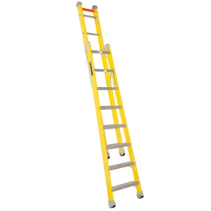 LOUISVILLE FXC1208 Fiberglass 8' Step to Straight Ladder