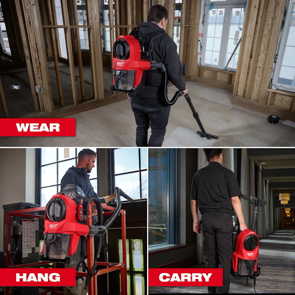 MILWAUKEE 0895-20 M18 FUEL™ 3-in-1 Backpack Vacuum - Image 8