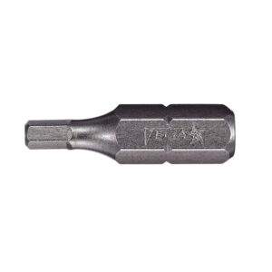 VEGA 125H080A Insert Bit, Hex, 8 mm, 1/4" Drive