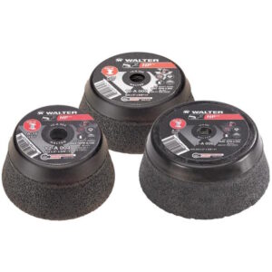 WALTER 12B004 HP Cup Wheel for Concrete Type11 9100RPM 4" x 5/8"-11
