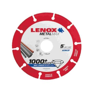 LENOX 1972922 5" x 7/8" Diamond Edge Cutoff Wheel