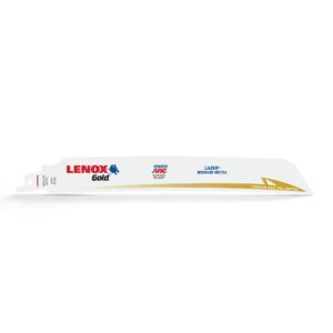 LENOX 210999118GR 9"x1" 18TPI Gold Power Arc Extreme Metal Recip 5PK